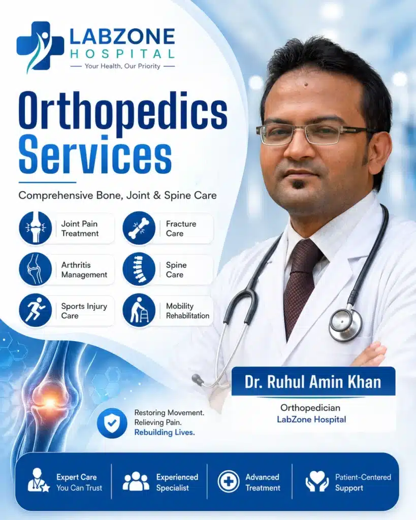 অর্থোপেডিক্স সেবা - LabZone Hospital Service